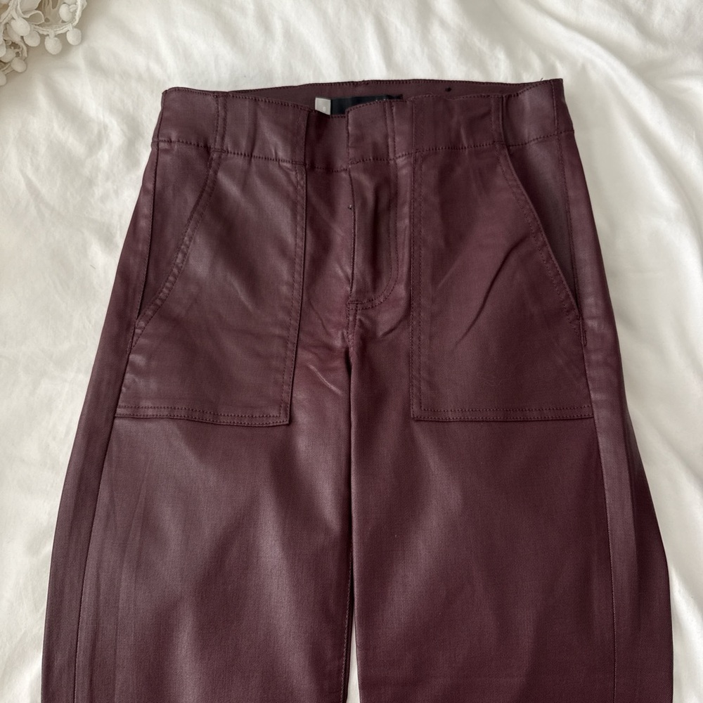 Kut from the Kloth Men's Deep Burgundy Cargo Pants